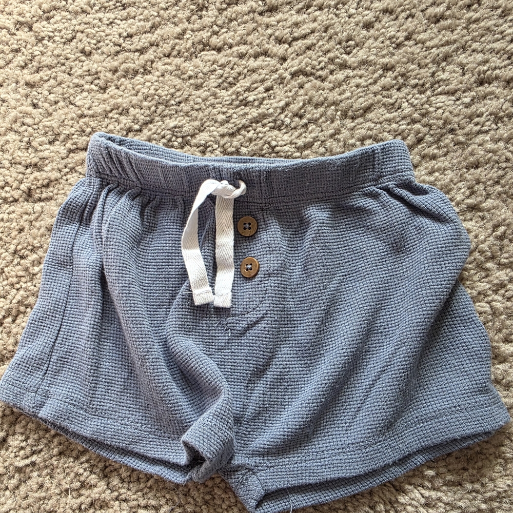 Stylish Kids Blue Waffle Shorts